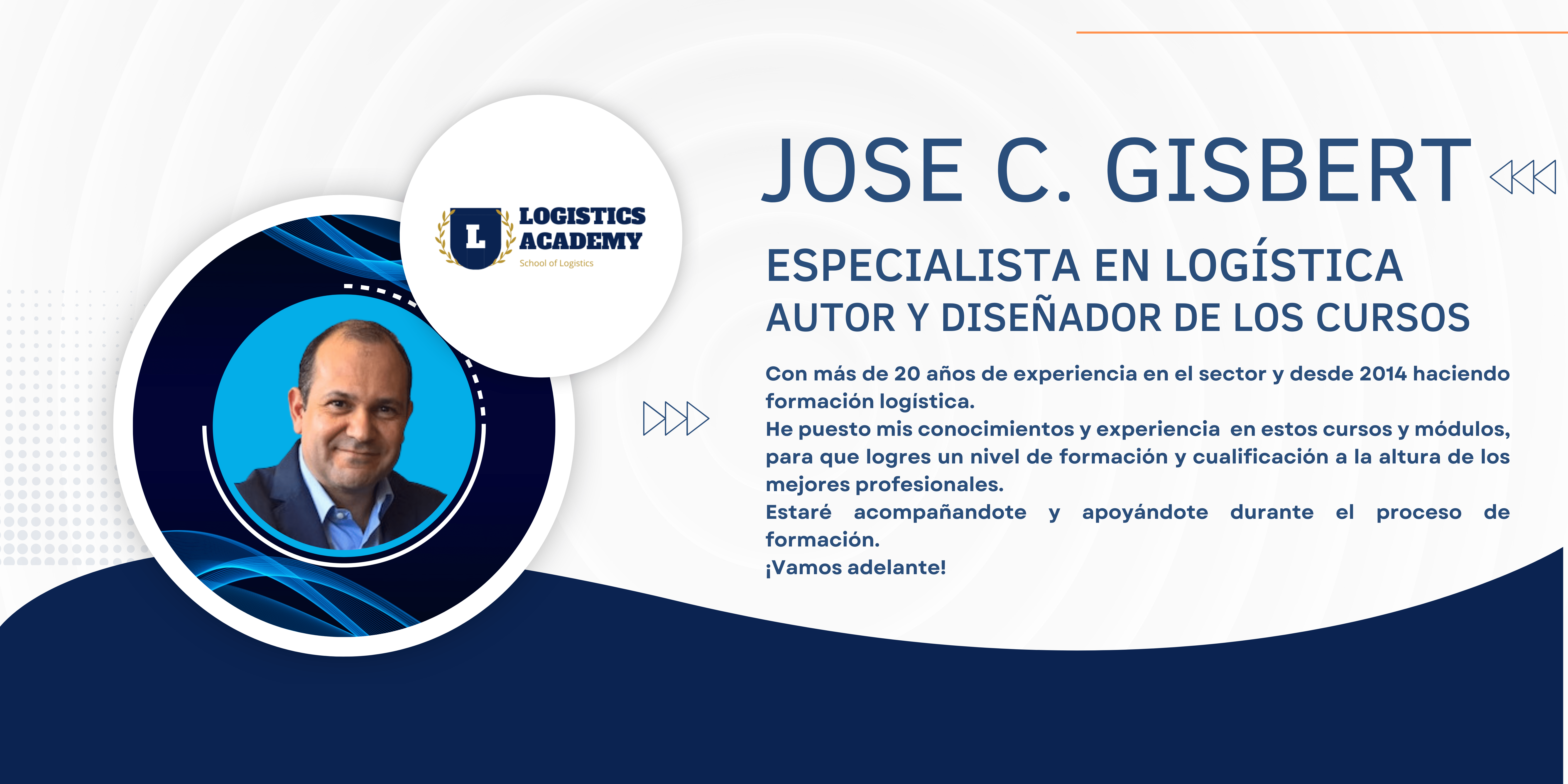 Jose carlos Gisbert, profesor logistics academy